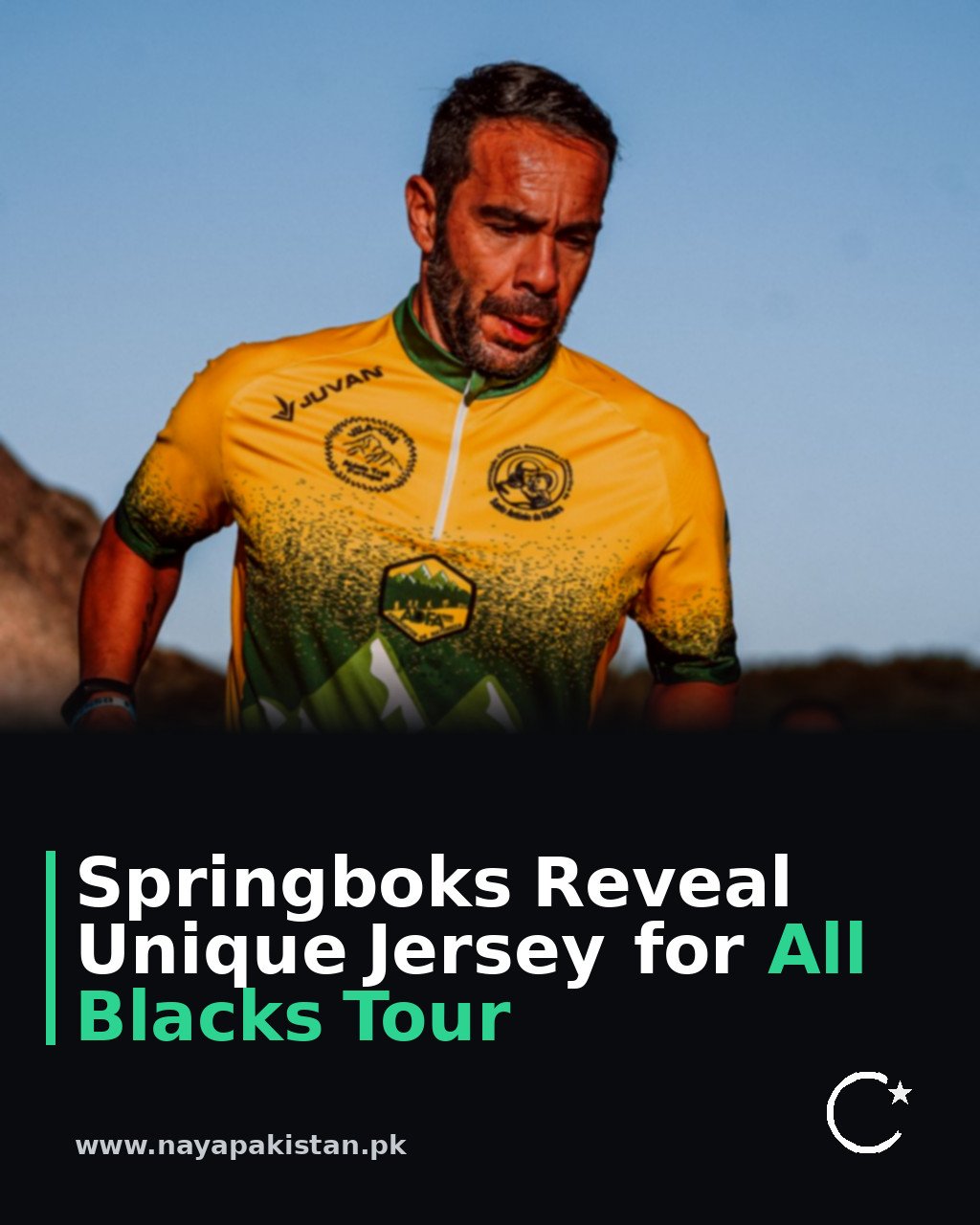 Springboks Reveal Unique Jersey for All Blacks Tour