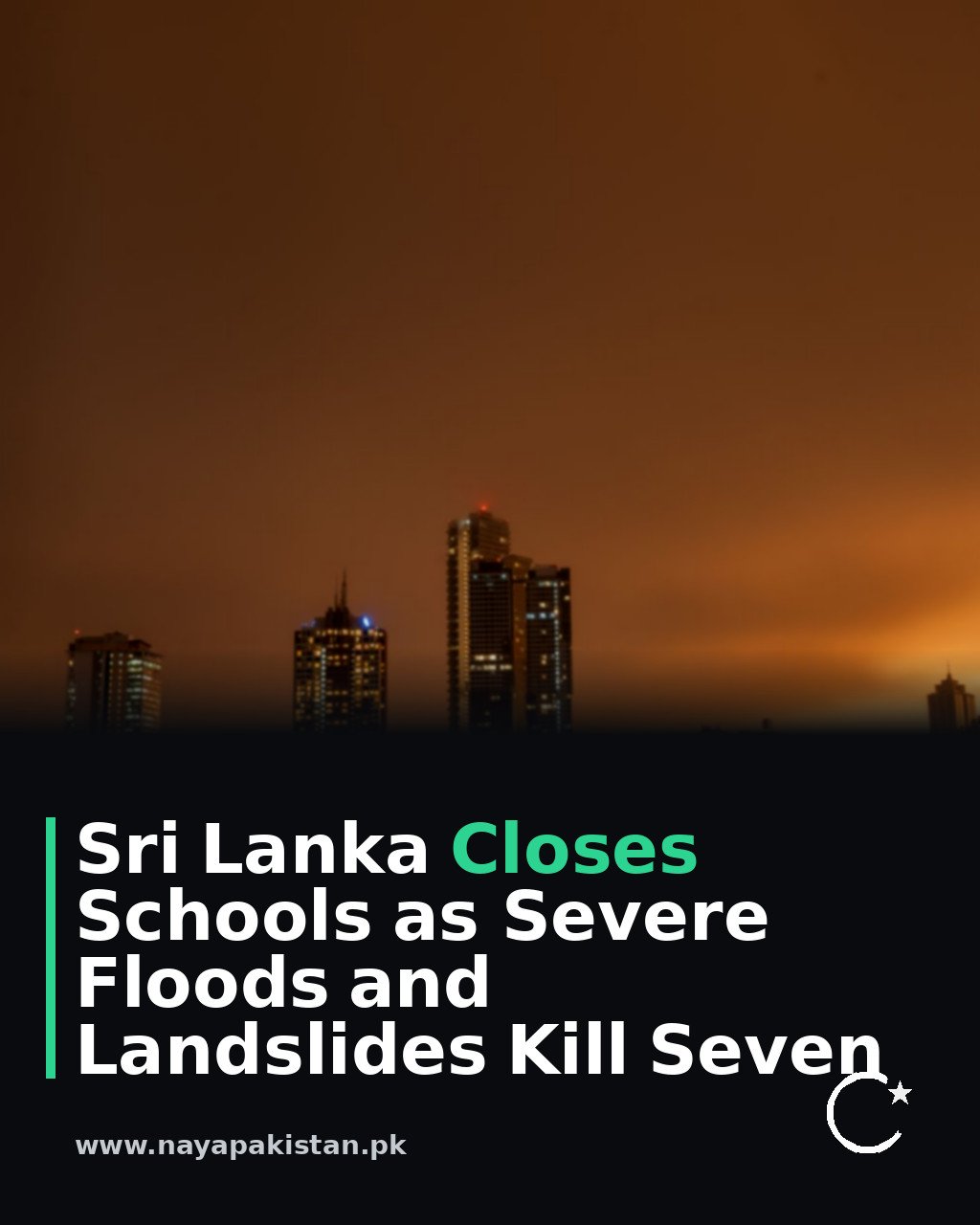 Sri Lanka Closes Schools as Severe Floods and Landslides Kill Seven