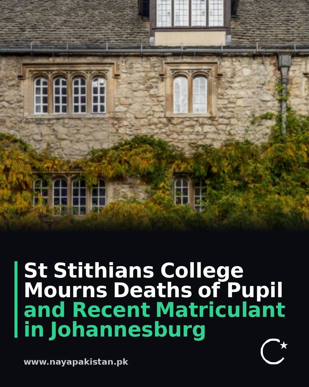St Stithians College Mourns Deaths of Pupil and Recent Matriculant in Johannesburg