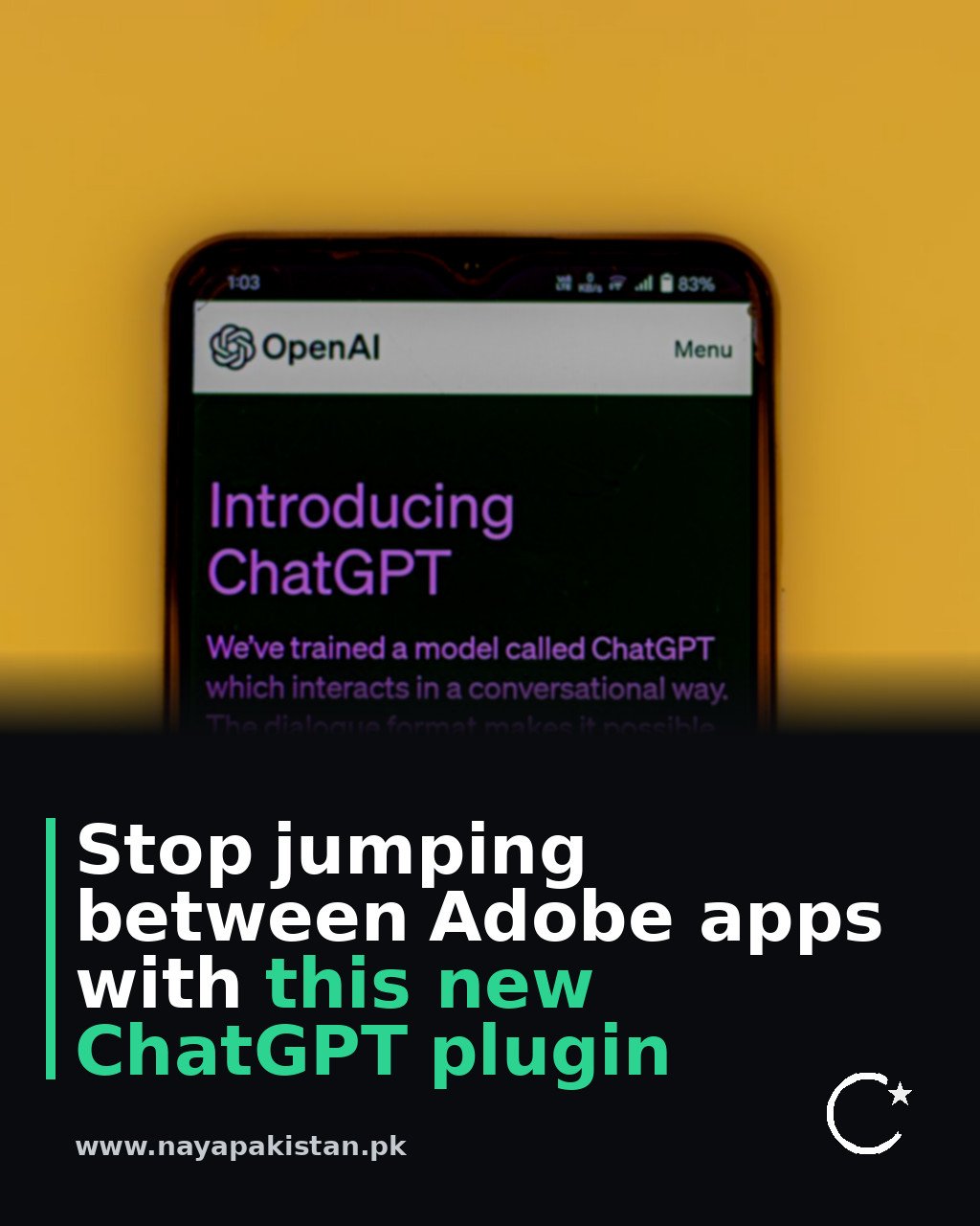 Stop jumping between Adobe apps with this new ChatGPT plugin