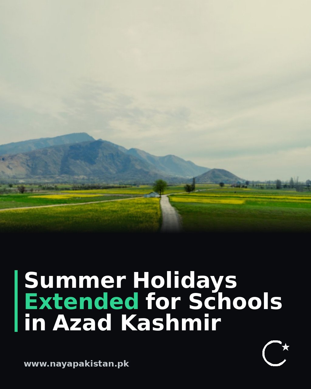 Summer Holidays Extended for Schools in Azad Kashmir