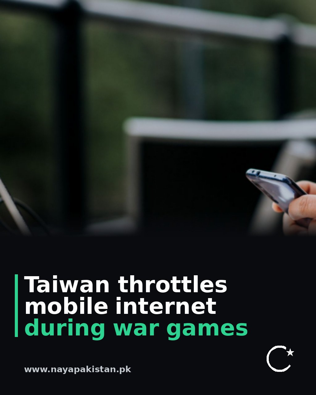 Taiwan throttles mobile internet during war games