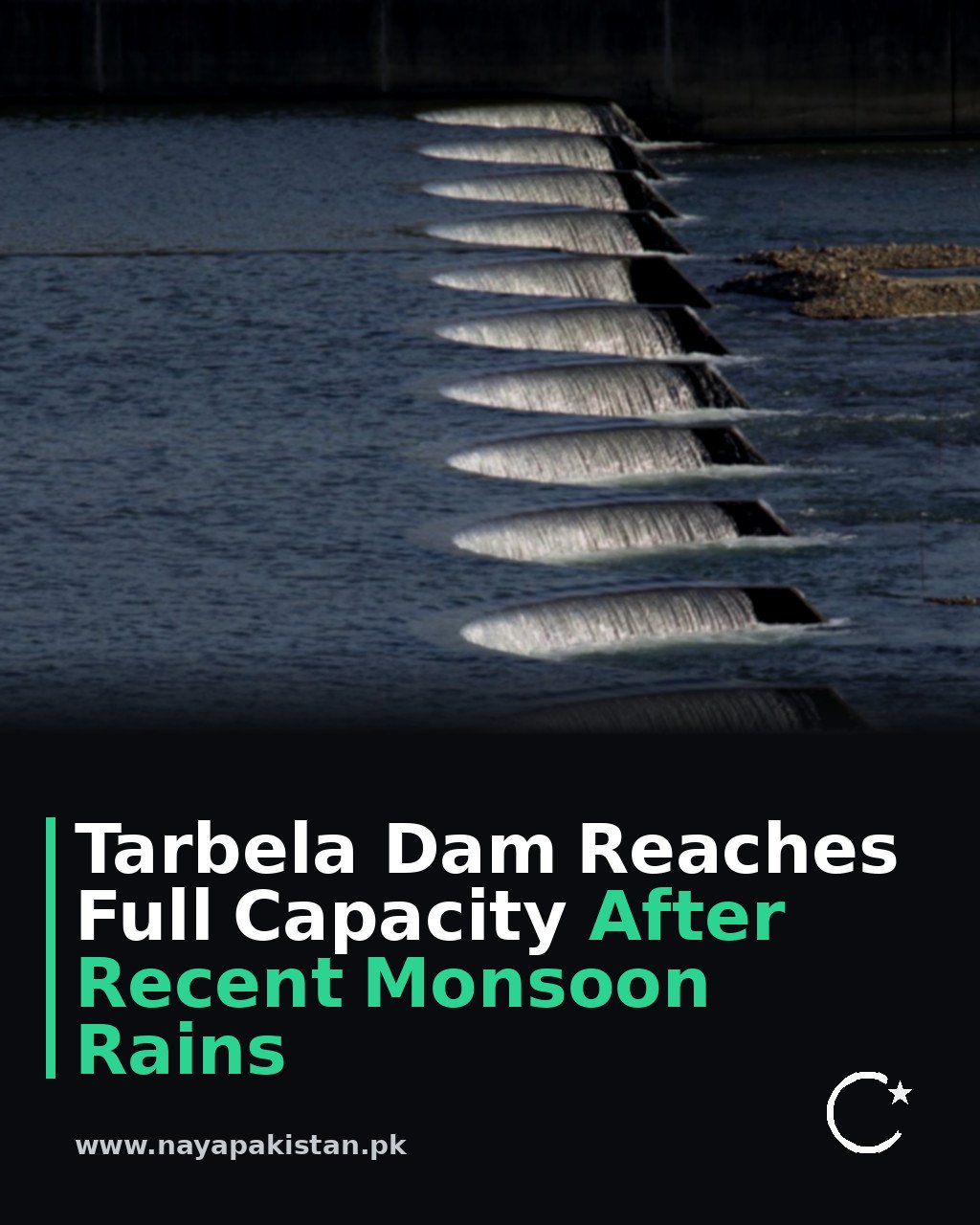 Tarbela Dam Reaches Full Capacity After Recent Monsoon Rains