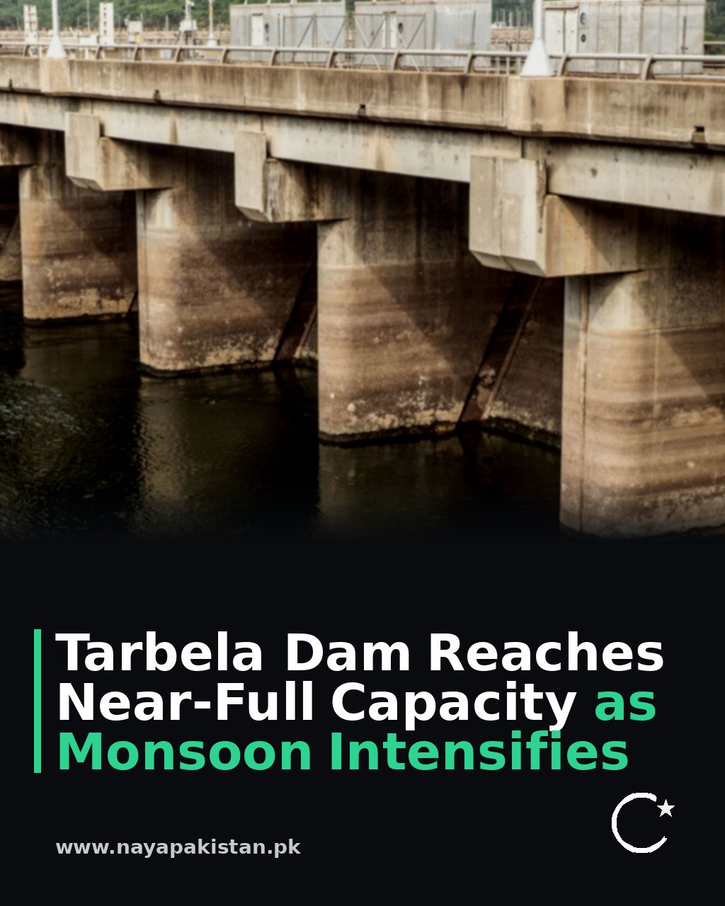 Tarbela Dam Reaches Near-Full Capacity as Monsoon Intensifies