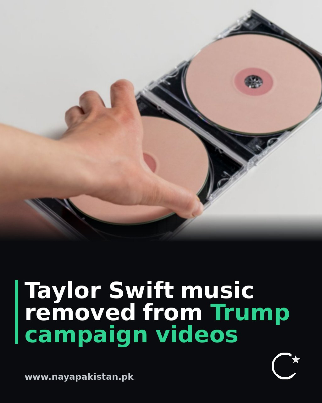 Taylor Swift music removed from Trump campaign videos