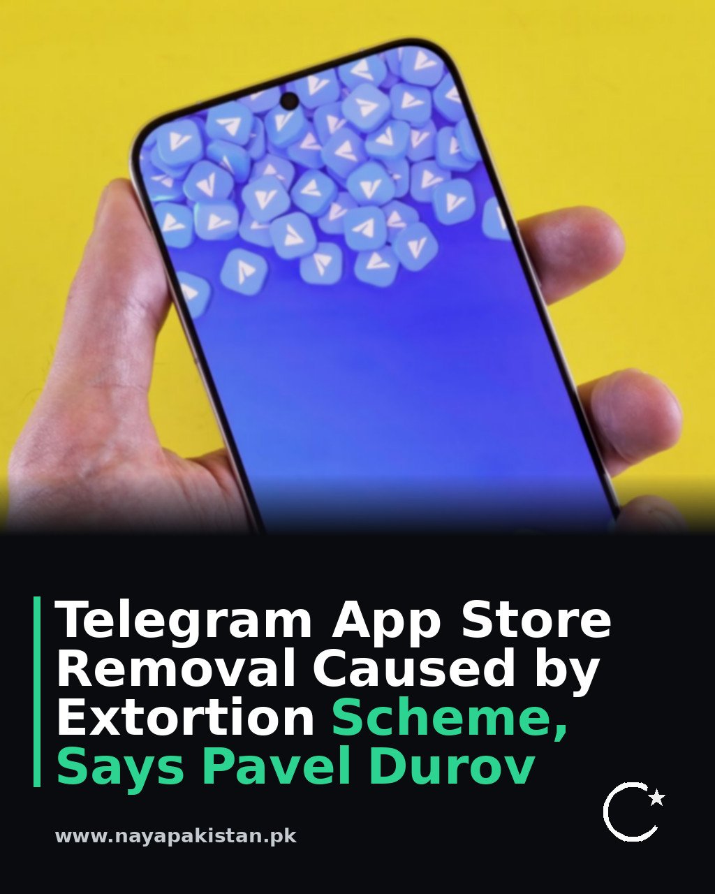 Telegram App Store Removal Caused by Extortion Scheme, Says Pavel Durov