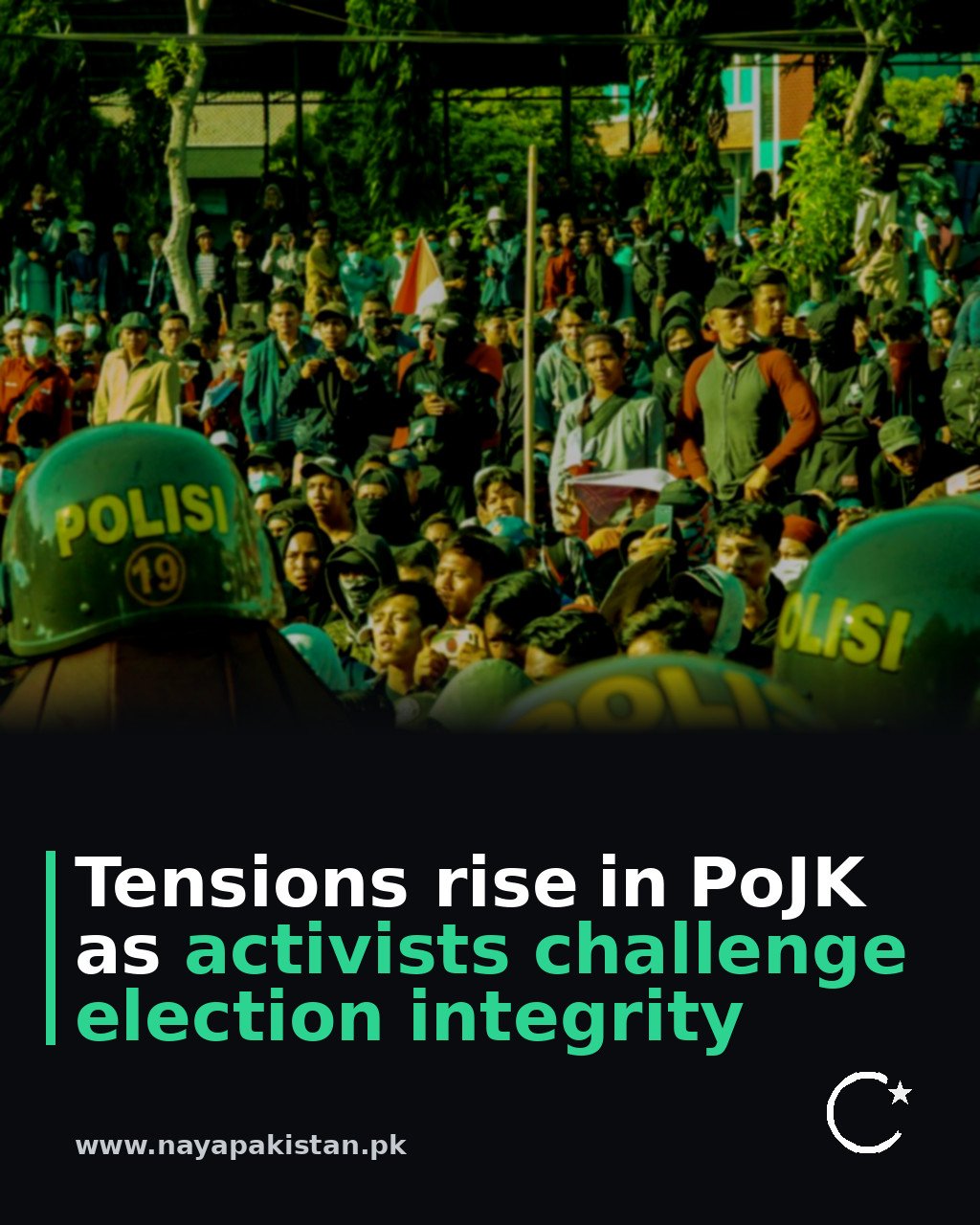 Tensions rise in PoJK as activists challenge election integrity