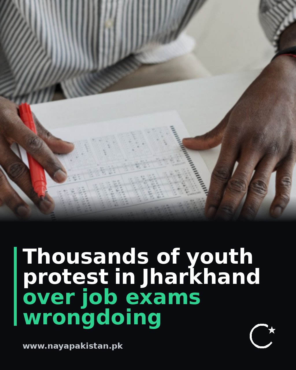 Thousands of youth protest in Jharkhand over job exams wrongdoing