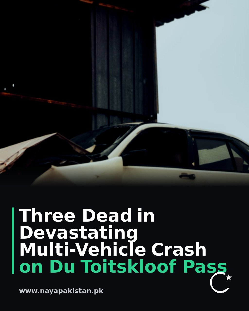 Three Dead in Devastating Multi-Vehicle Crash on Du Toitskloof Pass