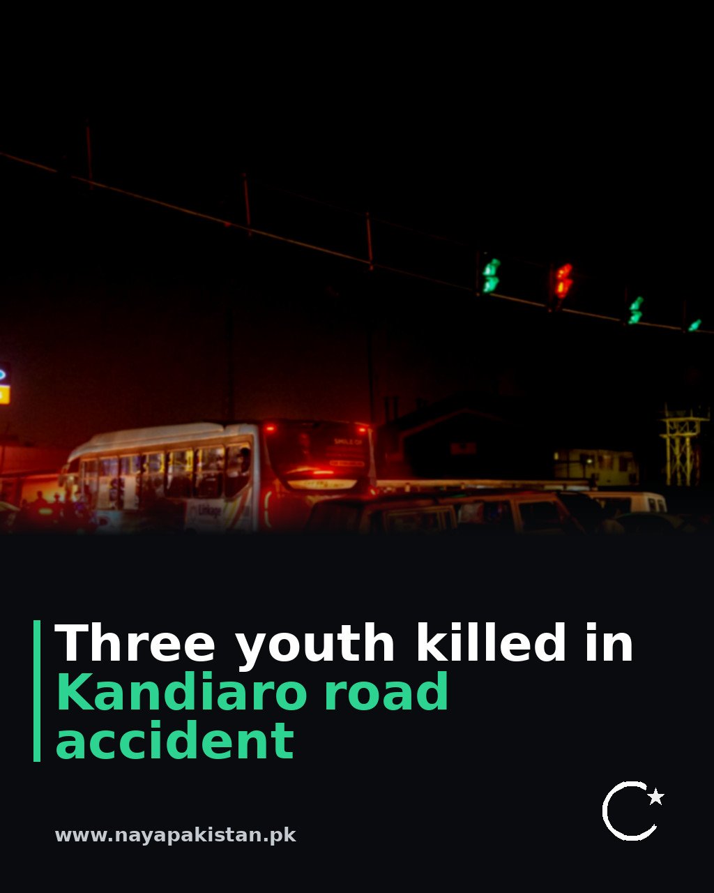 Three youth killed in Kandiaro road accident