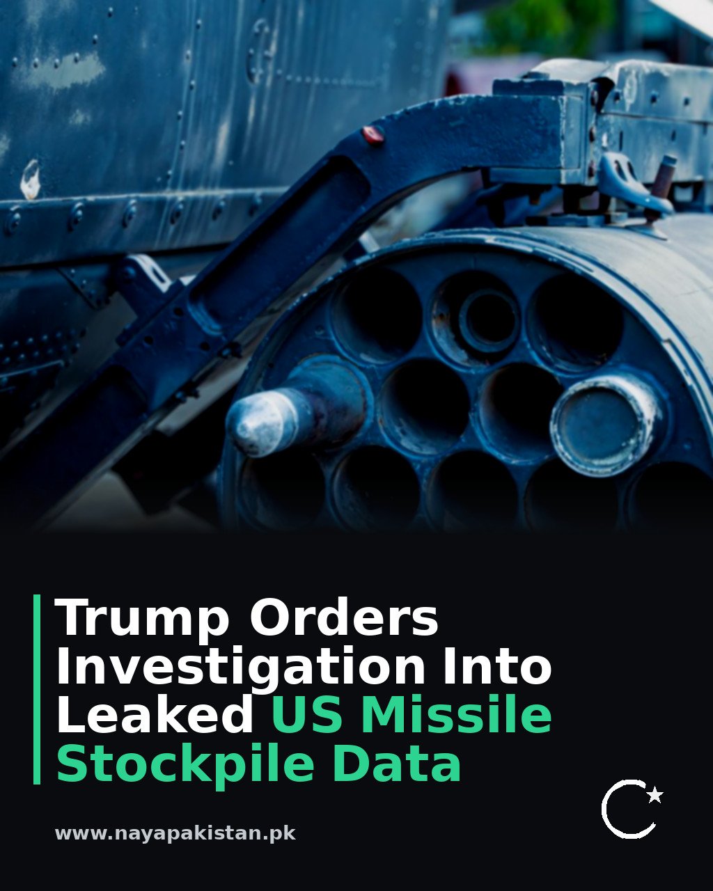 Trump Orders Investigation Into Leaked US Missile Stockpile Data