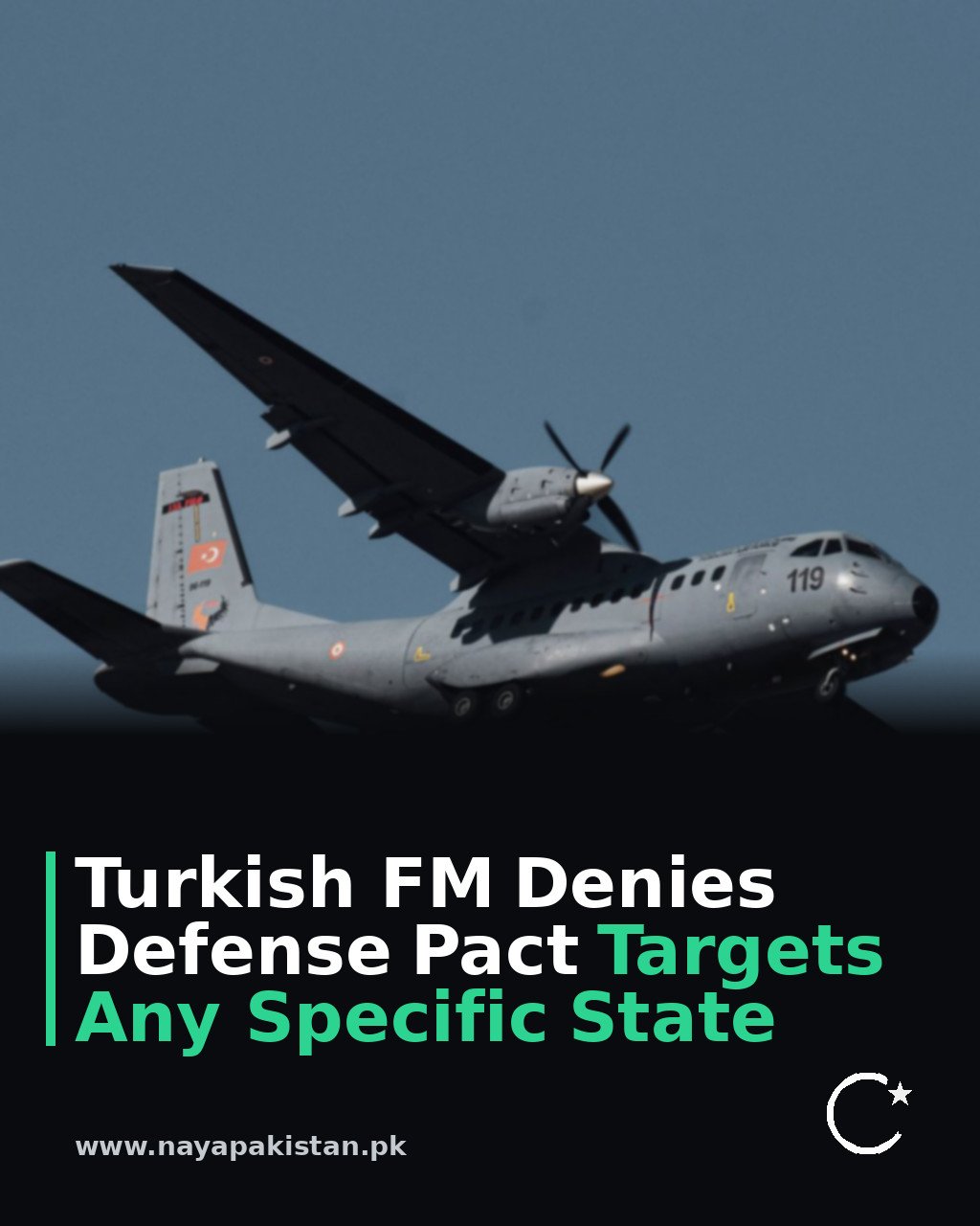 Turkish FM Denies Defense Pact Targets Any Specific State