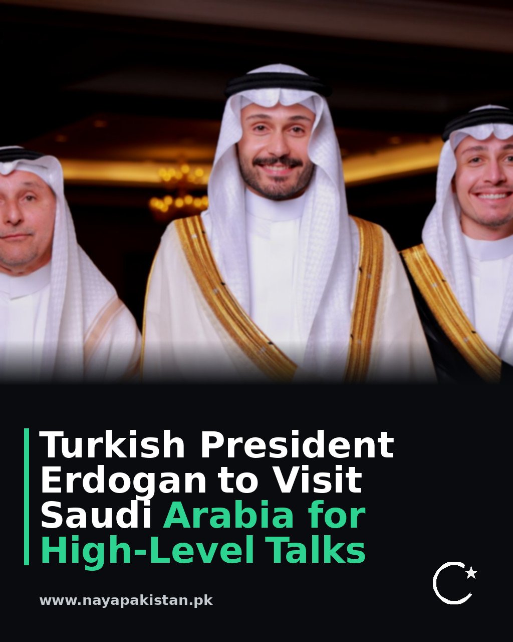 Turkish President Erdogan to Visit Saudi Arabia for High-Level Talks