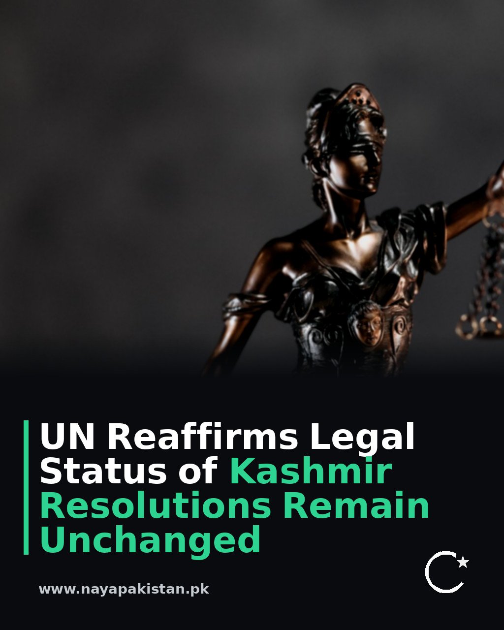 UN Reaffirms Legal Status of Kashmir Resolutions Remain Unchanged