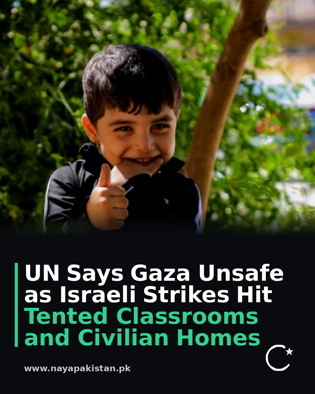 UN Says Gaza Unsafe as Israeli Strikes Hit Tented Classrooms and Civilian Homes
