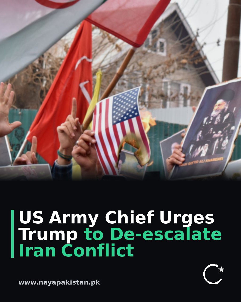 US Army Chief Urges Trump to De-escalate Iran Conflict