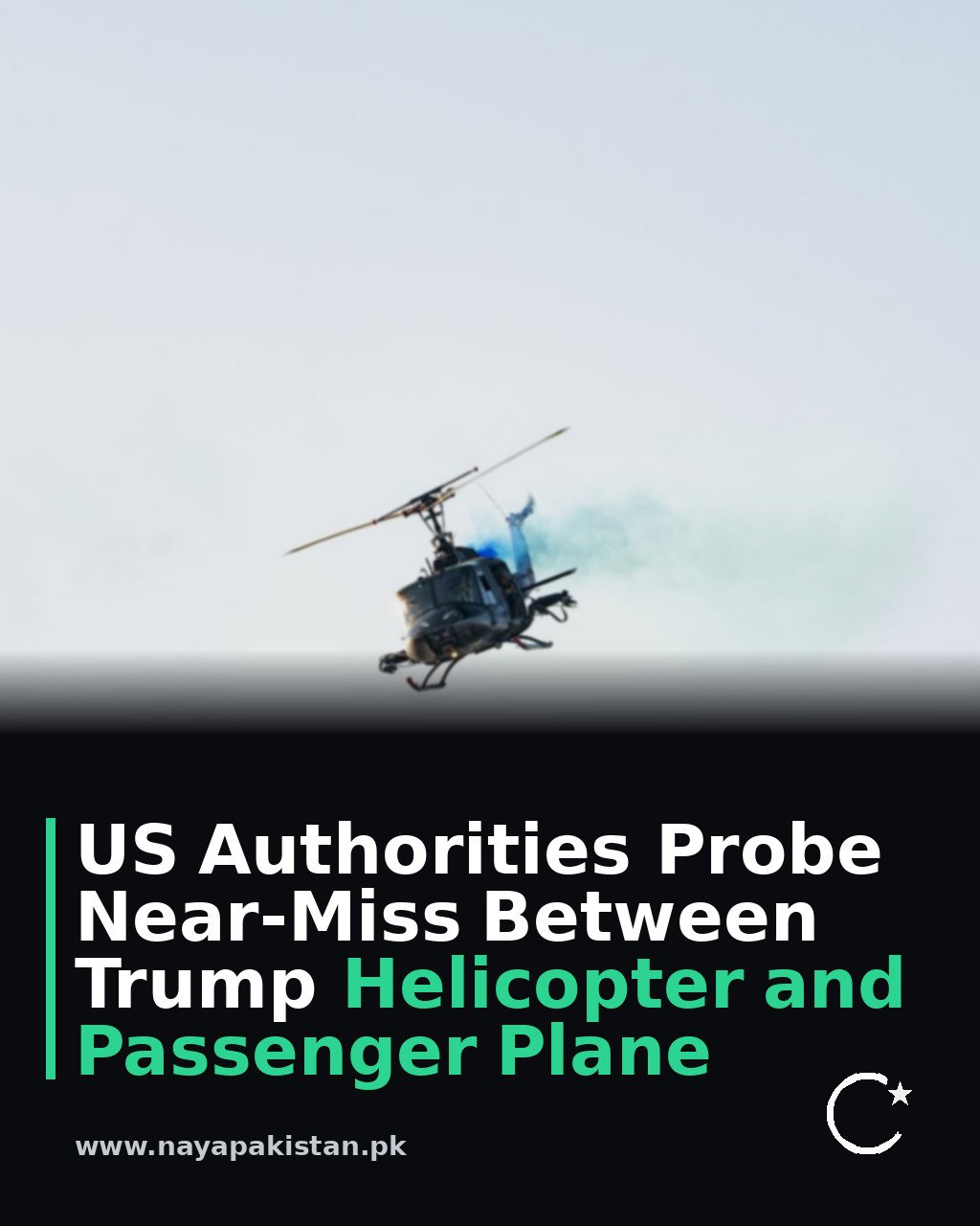 US Authorities Probe Near-Miss Between Trump Helicopter and Passenger Plane