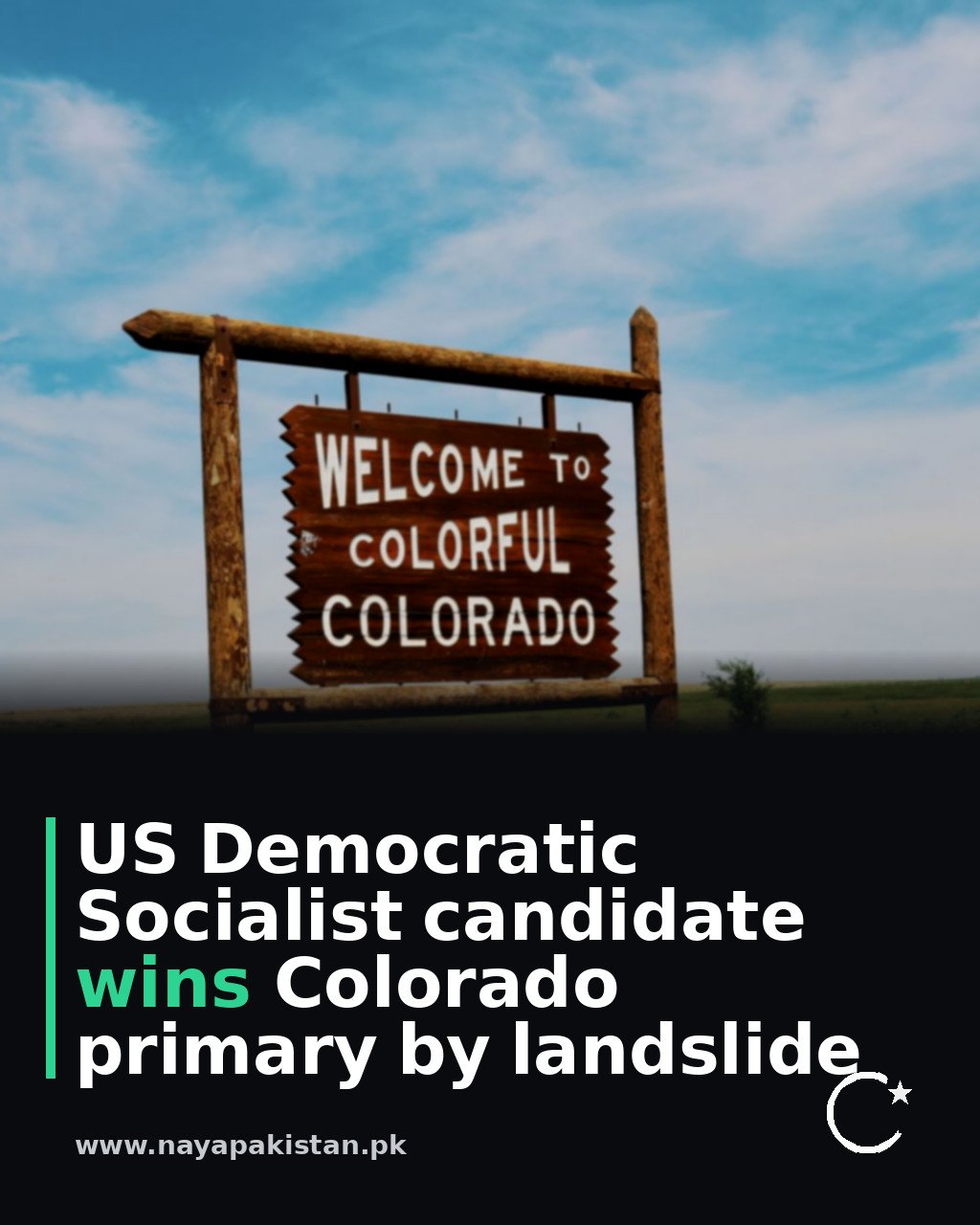 US Democratic Socialist candidate wins Colorado primary by landslide