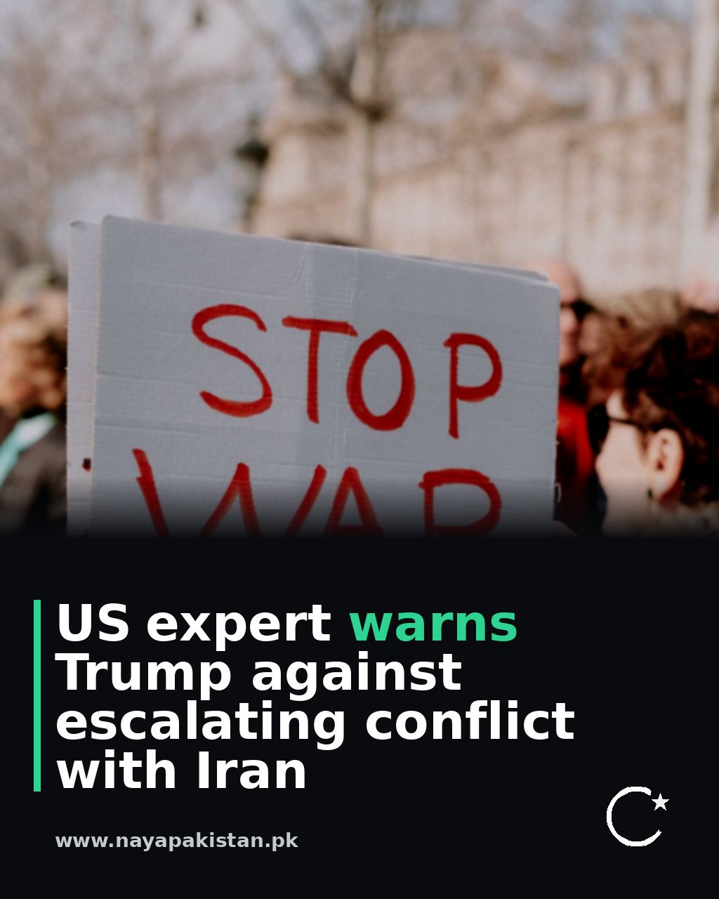 US expert warns Trump against escalating conflict with Iran