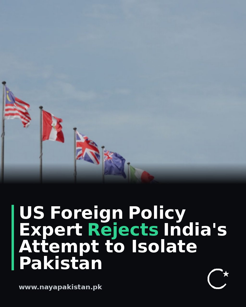 US Foreign Policy Expert Rejects India's Attempt to Isolate Pakistan