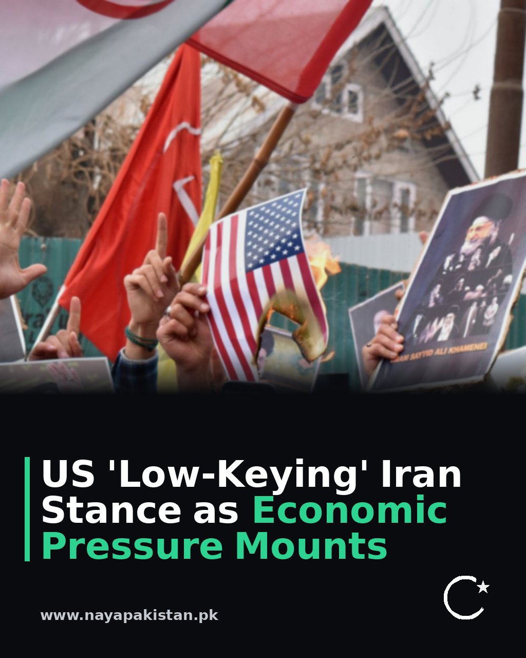 US 'Low-Keying' Iran Stance as Economic Pressure Mounts
