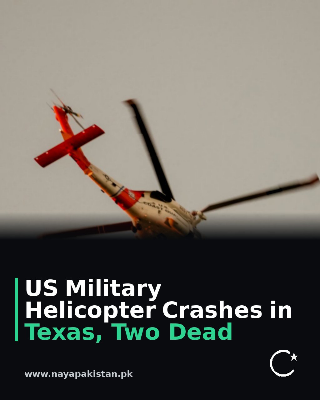 US Military Helicopter Crashes in Texas, Two Dead