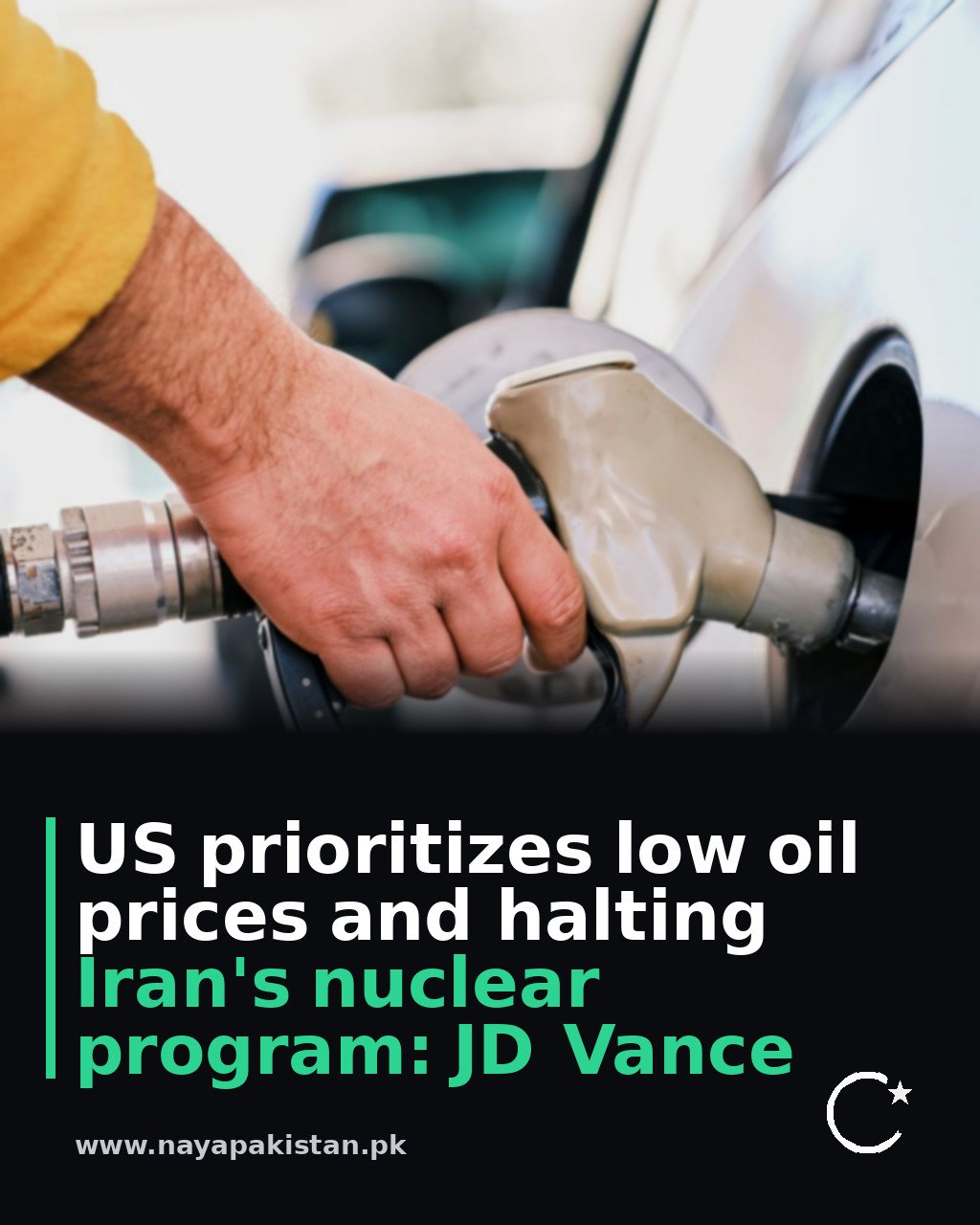 US prioritizes low oil prices and halting Iran's nuclear program: JD Vance