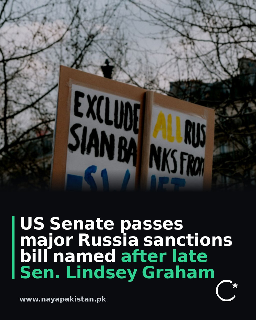 US Senate passes major Russia sanctions bill named after late Sen. Lindsey Graham