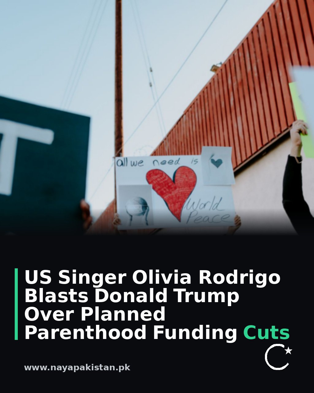 US Singer Olivia Rodrigo Blasts Donald Trump Over Planned Parenthood Funding Cuts