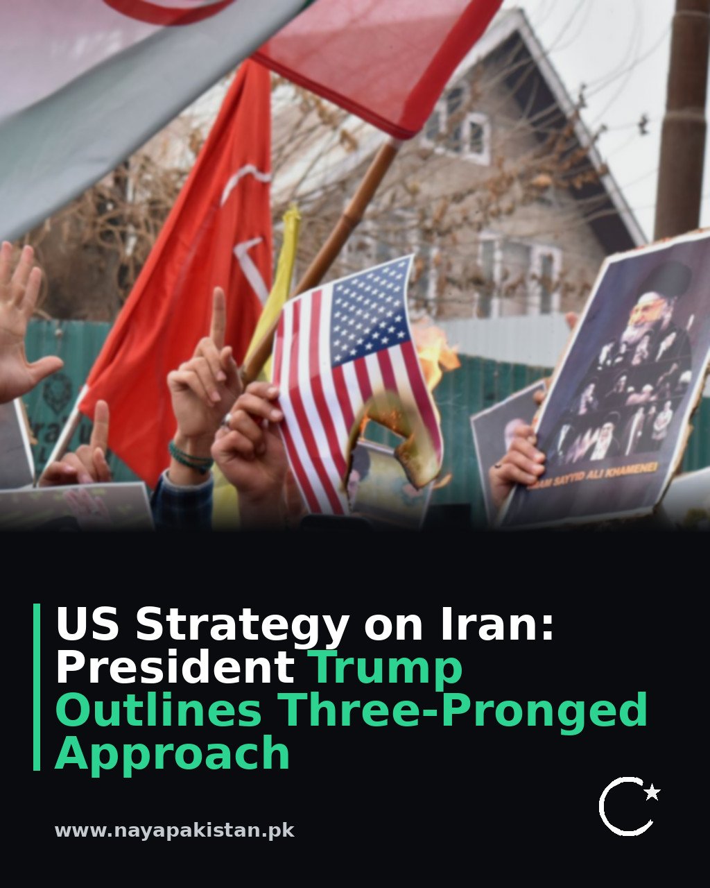 US Strategy on Iran: President Trump Outlines Three-Pronged Approach