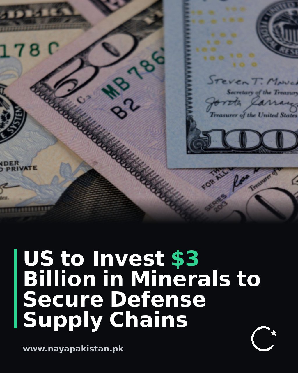 US to Invest $3 Billion in Minerals to Secure Defense Supply Chains