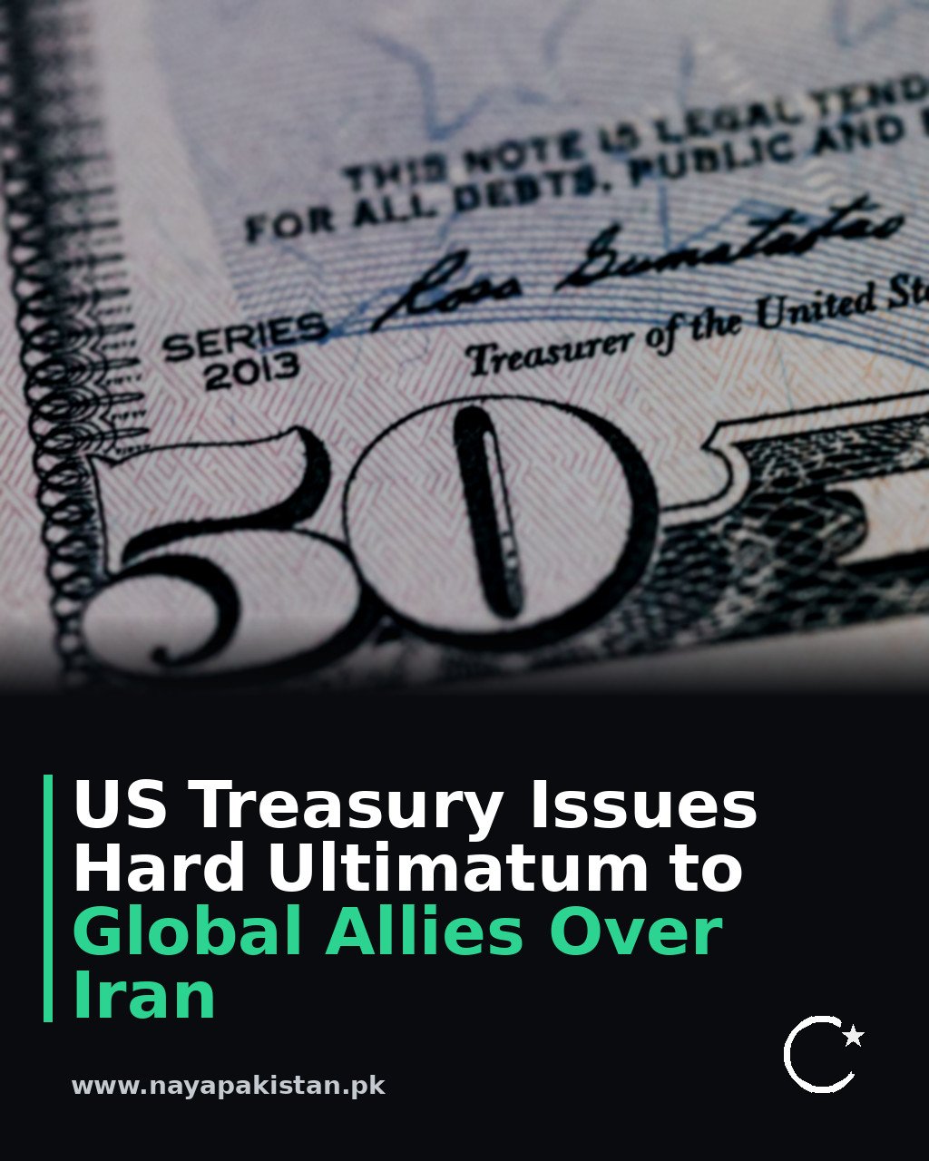 US Treasury Issues Hard Ultimatum to Global Allies Over Iran