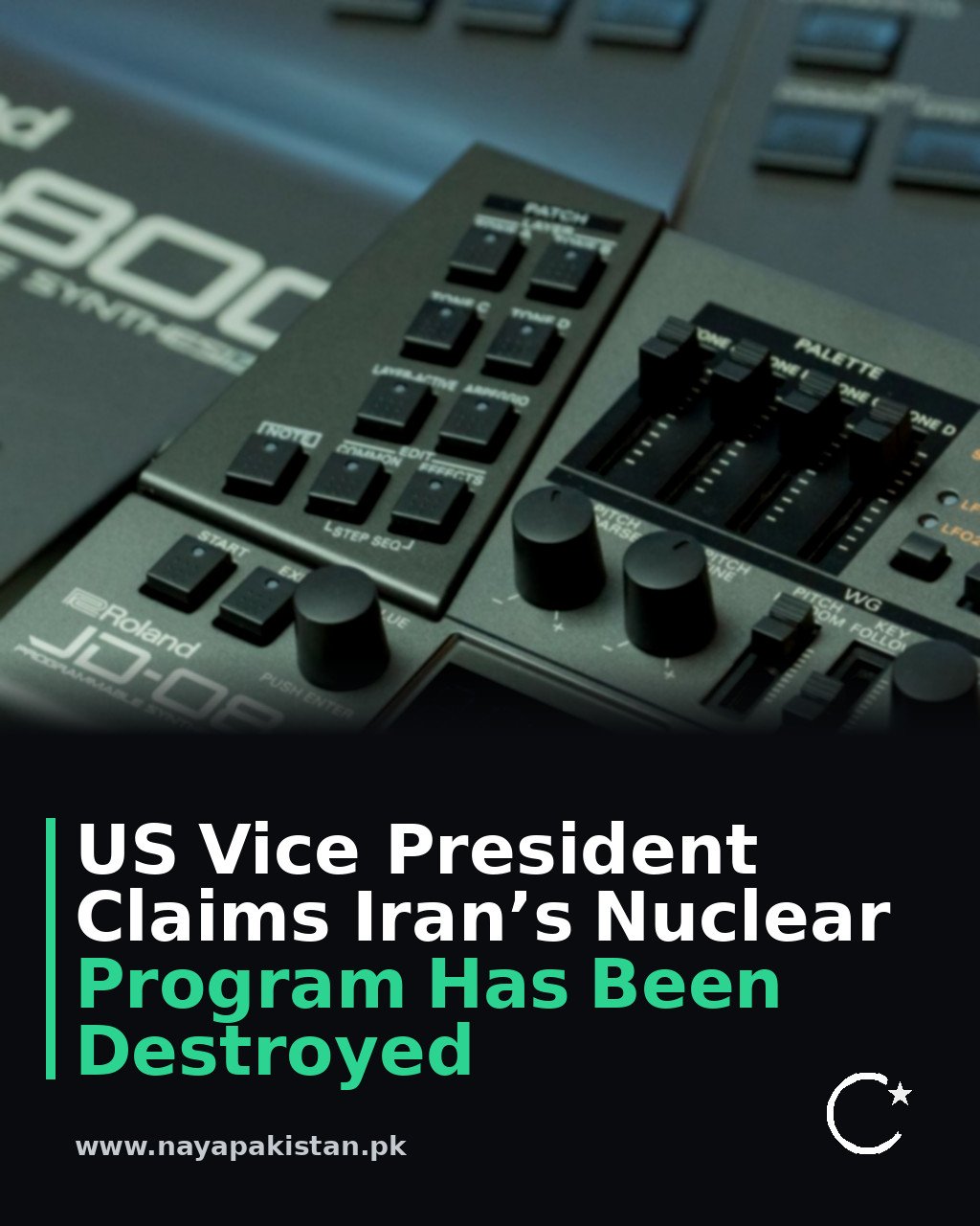 US Vice President Claims Iran’s Nuclear Program Has Been Destroyed
