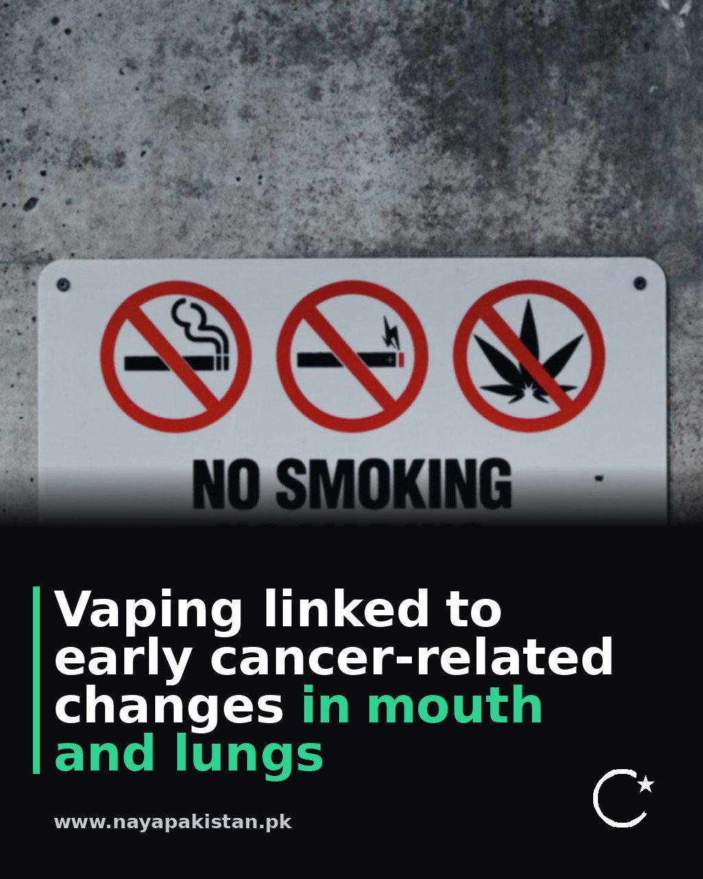 Vaping linked to early cancer-related changes in mouth and lungs