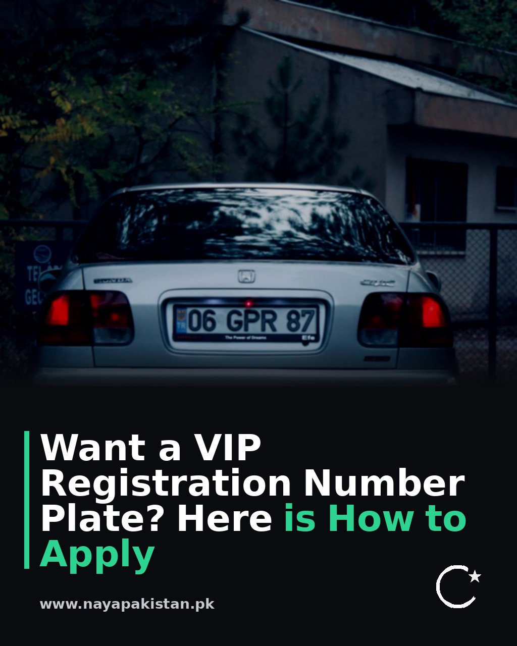 Want a VIP Registration Number Plate? Here is How to Apply