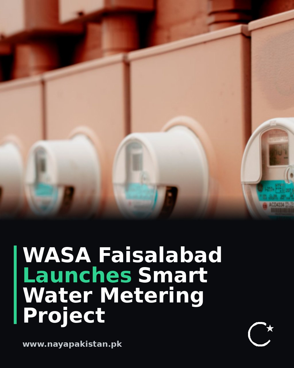 WASA Faisalabad Launches Smart Water Metering Project