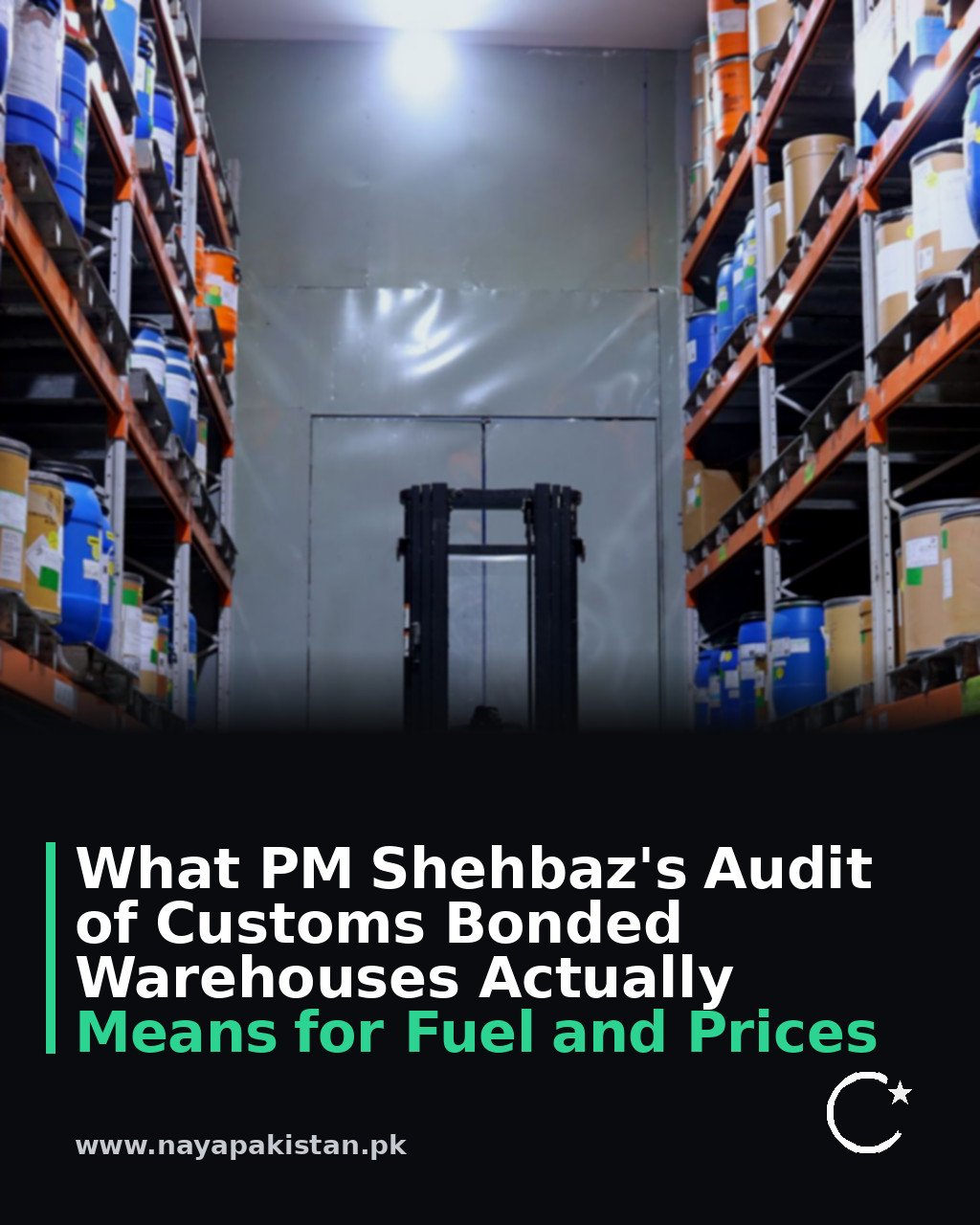 What PM Shehbaz's Audit of Customs Bonded Warehouses Actually Means for Fuel and Prices