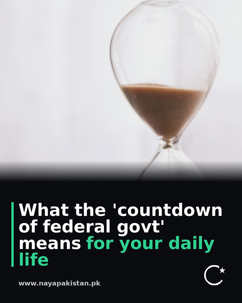 What the 'countdown of federal govt' means for your daily life
