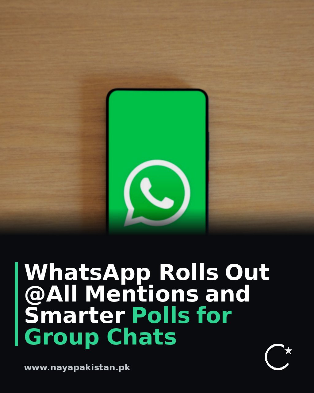 WhatsApp Rolls Out @All Mentions and Smarter Polls for Group Chats