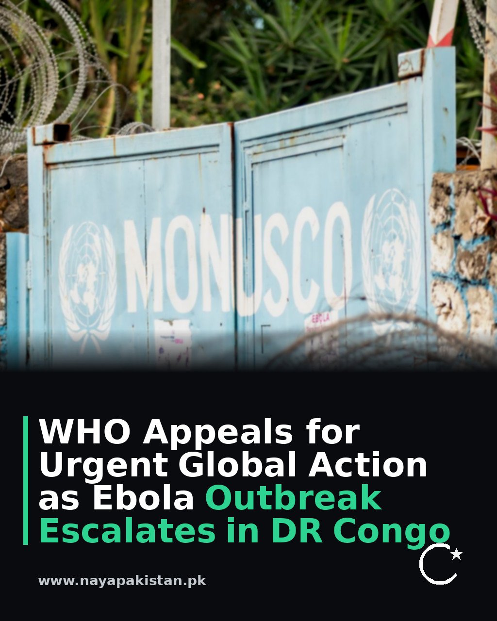 WHO Appeals for Urgent Global Action as Ebola Outbreak Escalates in DR Congo