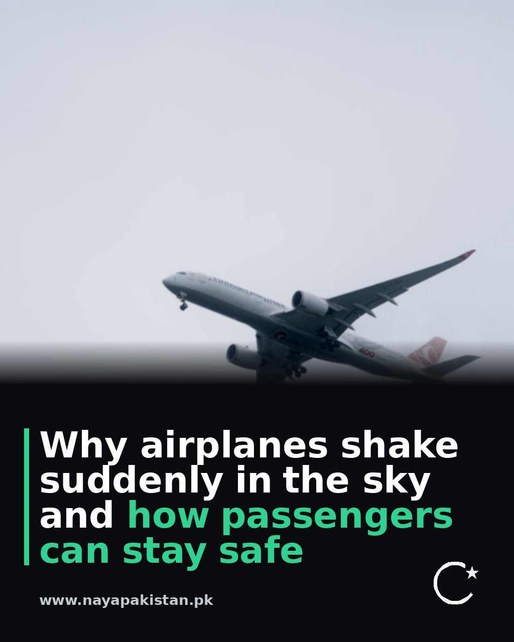 Why airplanes shake suddenly in the sky and how passengers can stay safe