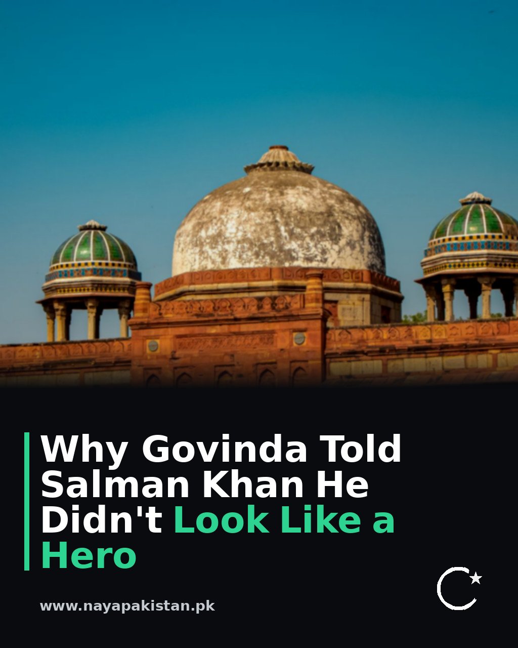 Why Govinda Told Salman Khan He Didn't Look Like a Hero