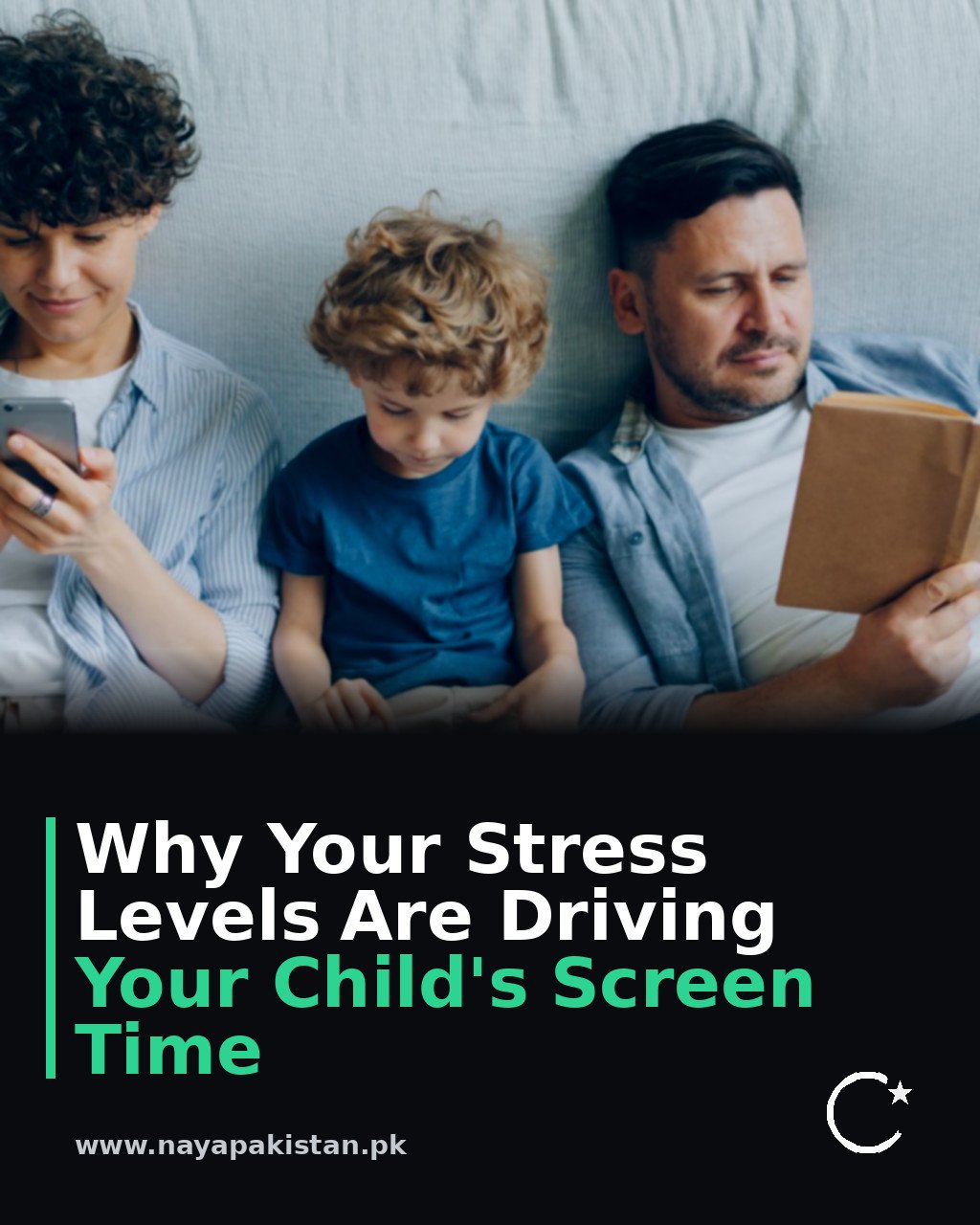 Why Your Stress Levels Are Driving Your Child's Screen Time