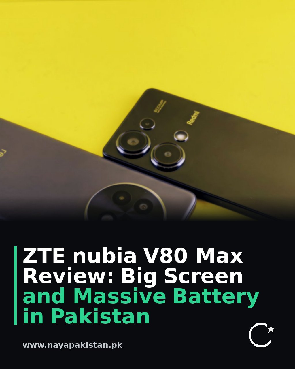 ZTE nubia V80 Max Review: Big Screen and Massive Battery in Pakistan